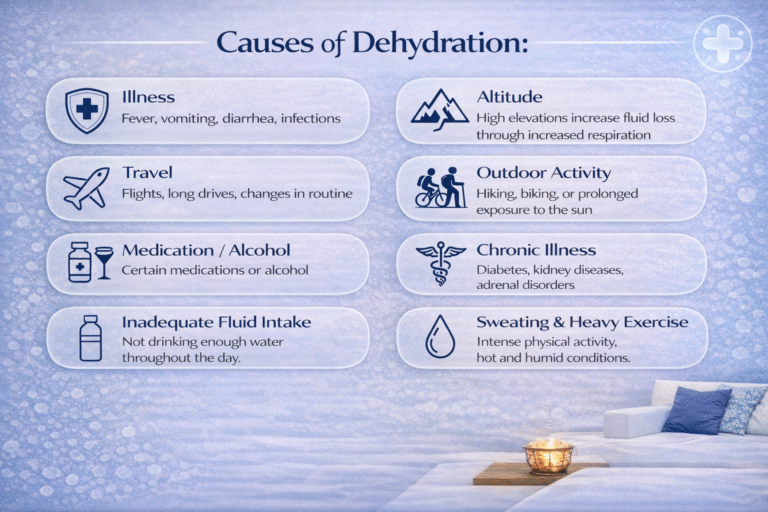 causes of dehydration